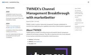 Preview of the TWNEX Case Study