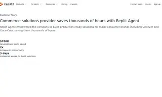 Preview of the Commerce Solutions Providing Company Case Study