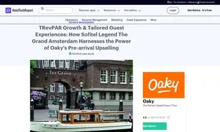 Preview of the Sofitel Legend The Grand Amsterdam Case Study