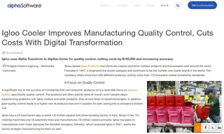 Preview of the Igloo Case Study