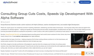 Preview of the Axsapt Case Study