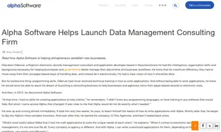 Preview of the Large Consulting Firm Case Study