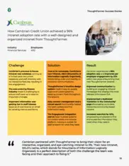 Preview of the Cambrian Credit Union Case Study