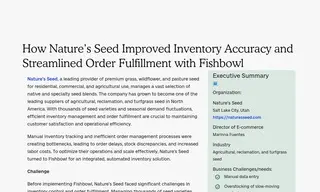 Preview of the Nature’s Seed Case Study