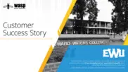 Preview of the Edward Waters University Case Study