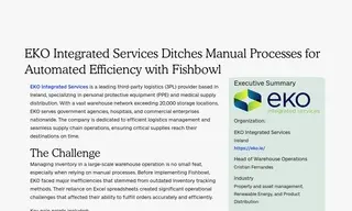 Preview of the EKO Integrated Services Case Study