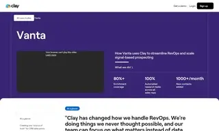 Preview of the Vanta Case Study