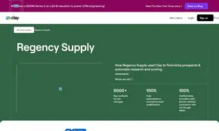 Preview of the Regency Supply Case Study