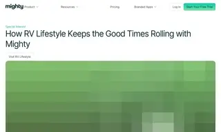 Preview of the RV Lifestyle Case Study