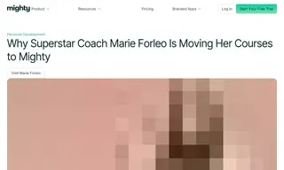 Preview of the Marie Forleo Case Study