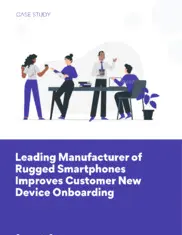 Preview of the Leading Manufacturer of Rugged Smartphones Company Case Study