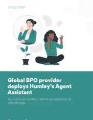 Preview of the Global BPO Provider Case Study