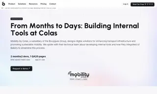 Preview of the Mobility by Colas Case Study