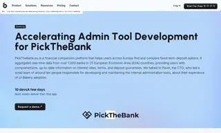 Preview of the PickTheBank Case Study