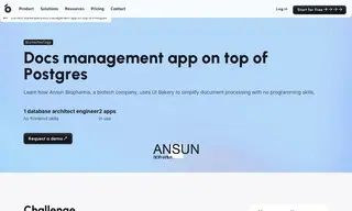 Preview of the Ansun Biopharma Case Study