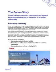 Preview of the Canon Case Study