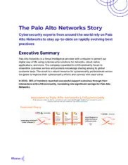 Preview of the Palo Alto Networks Case Study