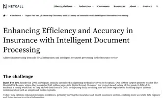 Preview of the Input For You Case Study