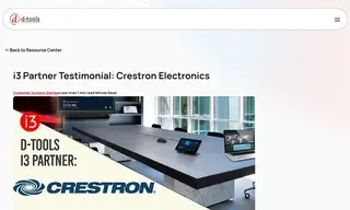 Preview of the Crestron Electronics Case Study