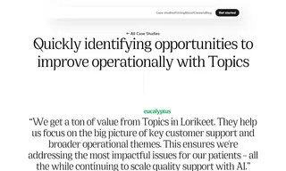 Preview of the Eucalyptus Case Study
