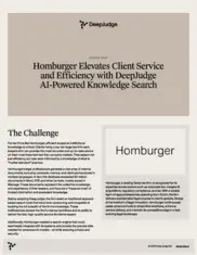 Preview of the Homburger Case Study
