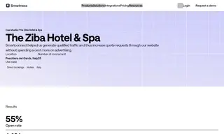 Preview of the The Ziba Hotel & Spa Case Study