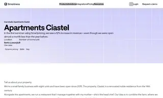 Preview of the Apartments Ciastel Case Study