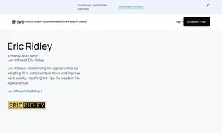 Preview of the Law Office of Eric Ridley Case Study
