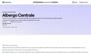 Preview of the Albergo Centrale Case Study
