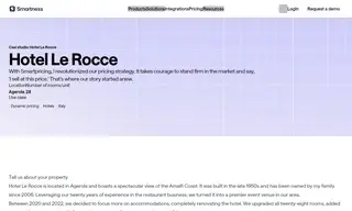 Preview of the Hotel Le Rocce Case Study