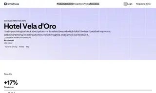 Preview of the Hotel Vela d'Oro Case Study