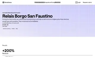 Preview of the Relais Borgo San Faustino Case Study