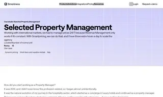 Preview of the Selected Property Management Case Study