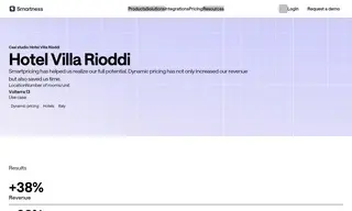 Preview of the Hotel Villa Rioddi Case Study