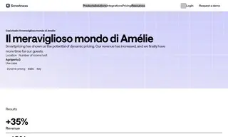 Preview of the Il meraviglioso mondo di Amélie Case Study