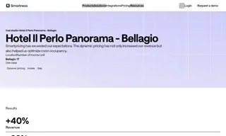 Preview of the Hotel Il Perlo Panorama Bellagio Case Study