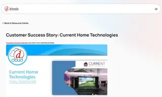 Preview of the Current Home Technologies Case Study