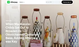 Preview of the MacKenzie-Childs Case Study