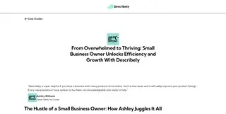 Preview of the Ashley Fay Crystals Case Study