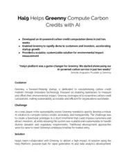 Preview of the Greenny Case Study
