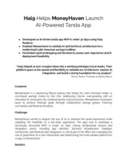 Preview of the MoneyHaven Case Study