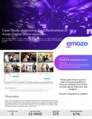 Preview of the Global Media and Entertainment Brand Case Study