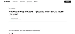 Preview of the Triptease Case Study