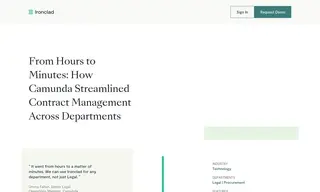 Preview of the Camunda Case Study