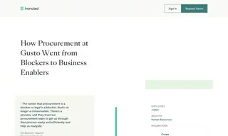 Preview of the Gusto Case Study