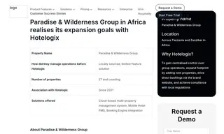 Preview of the Paradise & Wilderness Group Case Study