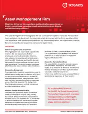 Preview of the Asset Management Firm Case Study