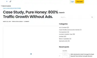 Preview of the Pure Honey Case Study