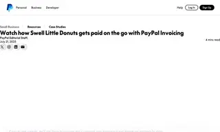 Preview of the Swell Little Donuts Case Study