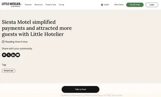 Preview of the Siesta Motel Case Study